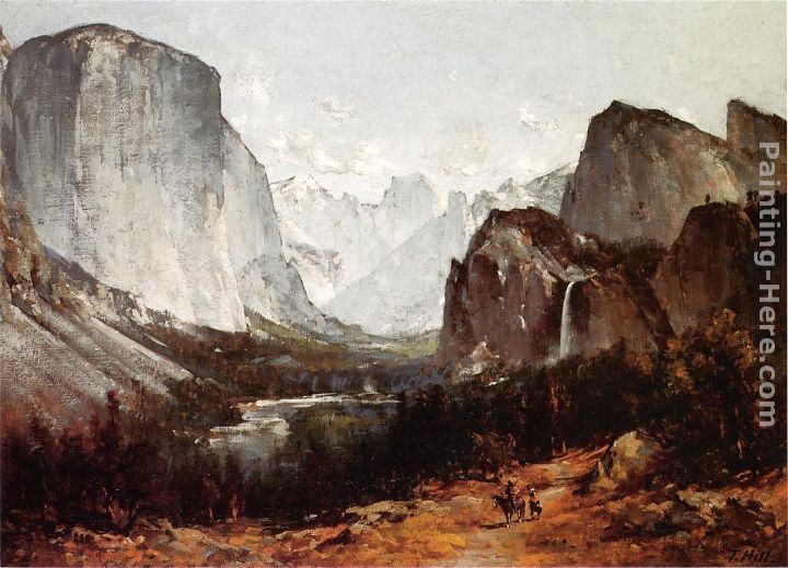Thomas Hill A View of Yosemite Valley